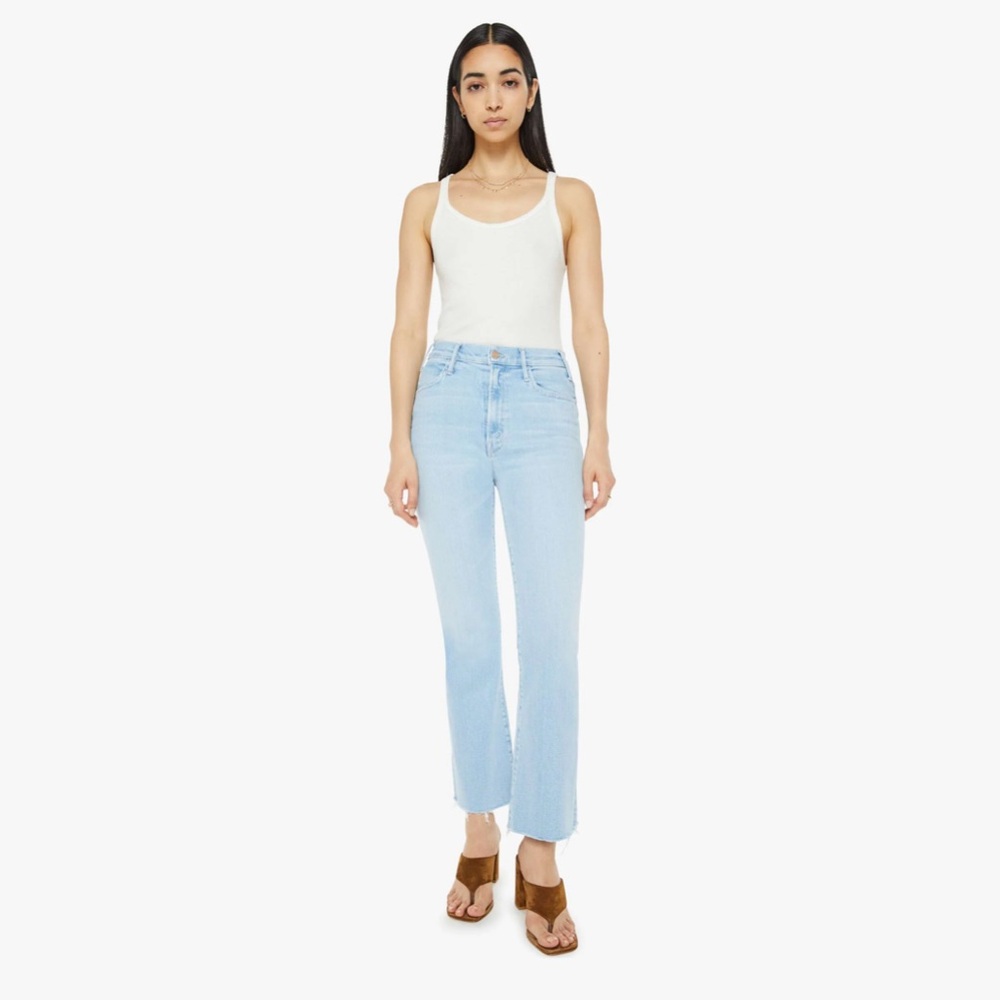 NWOT MOTHER The Hustler Ankle Fray